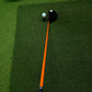 orange golf shaft wrap, driver, taylormade